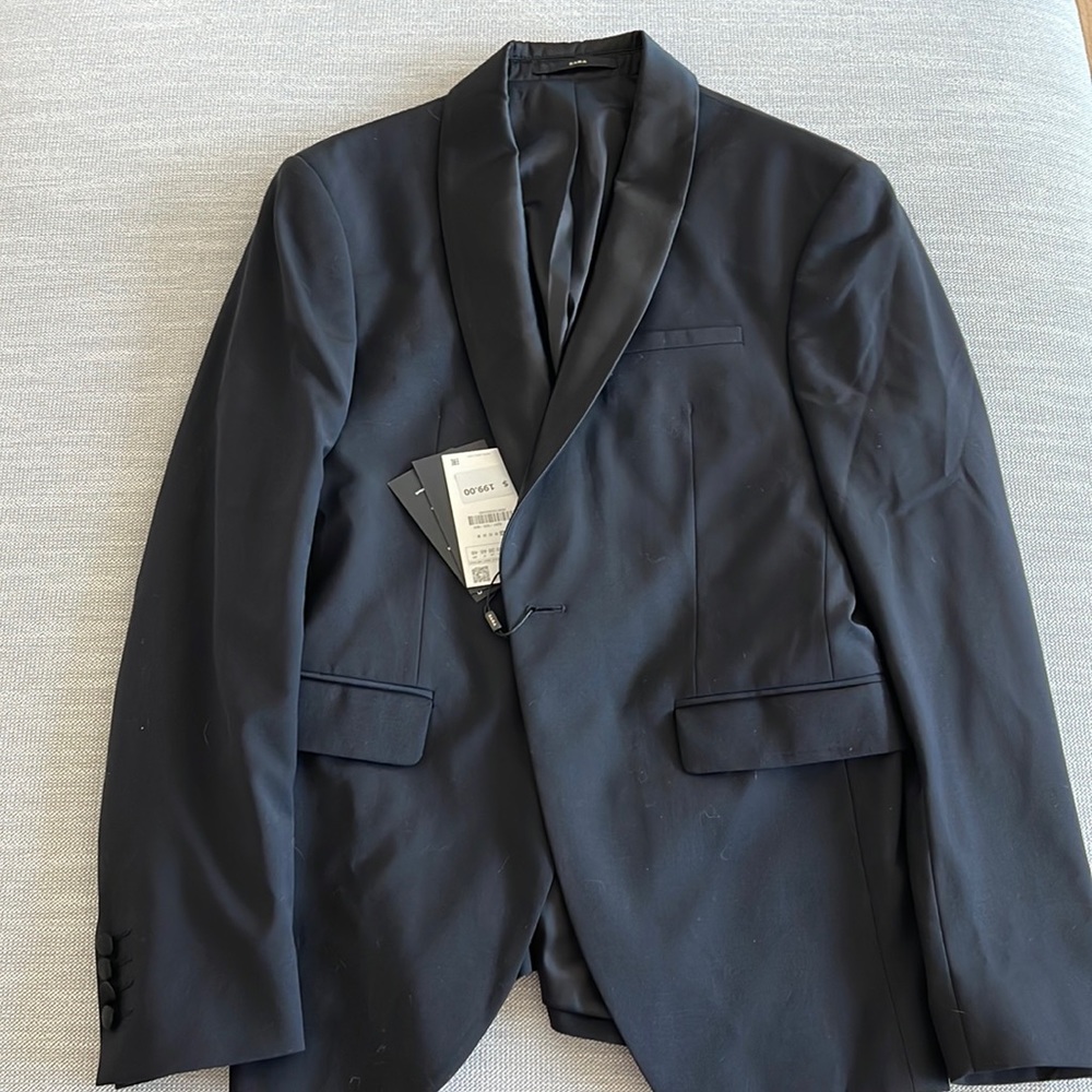 Zara wool blend blazer NWT